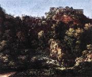 DUGHET, Gaspard View of Tivoli df11g oil painting on canvas